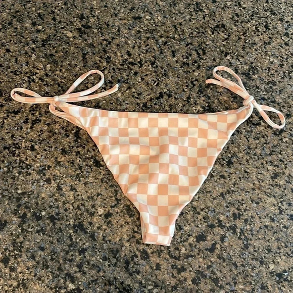 Peixoto Women’s Swim String Tie Bikini Bottom Cheeky Size M - Picture 3 of 6